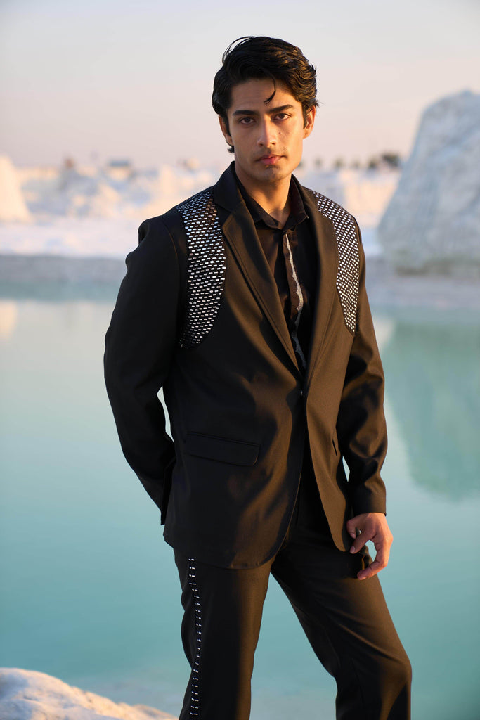 MIRROR HARNESS BLAZER - dash and dot dash and dot