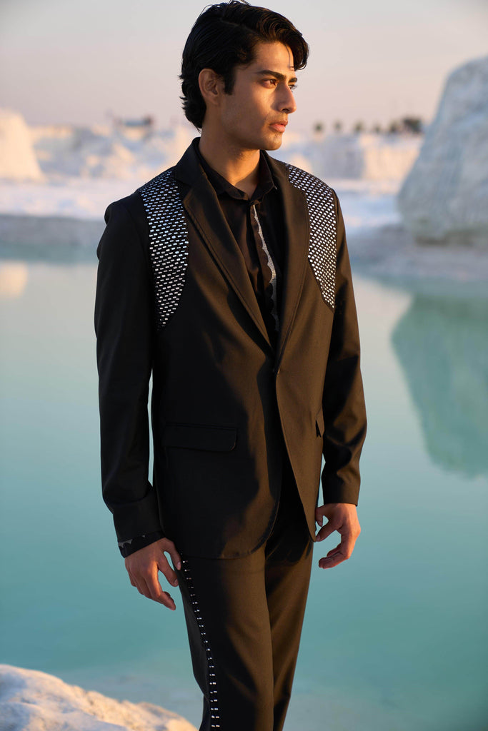 MIRROR HARNESS BLAZER - dash and dot dash and dot