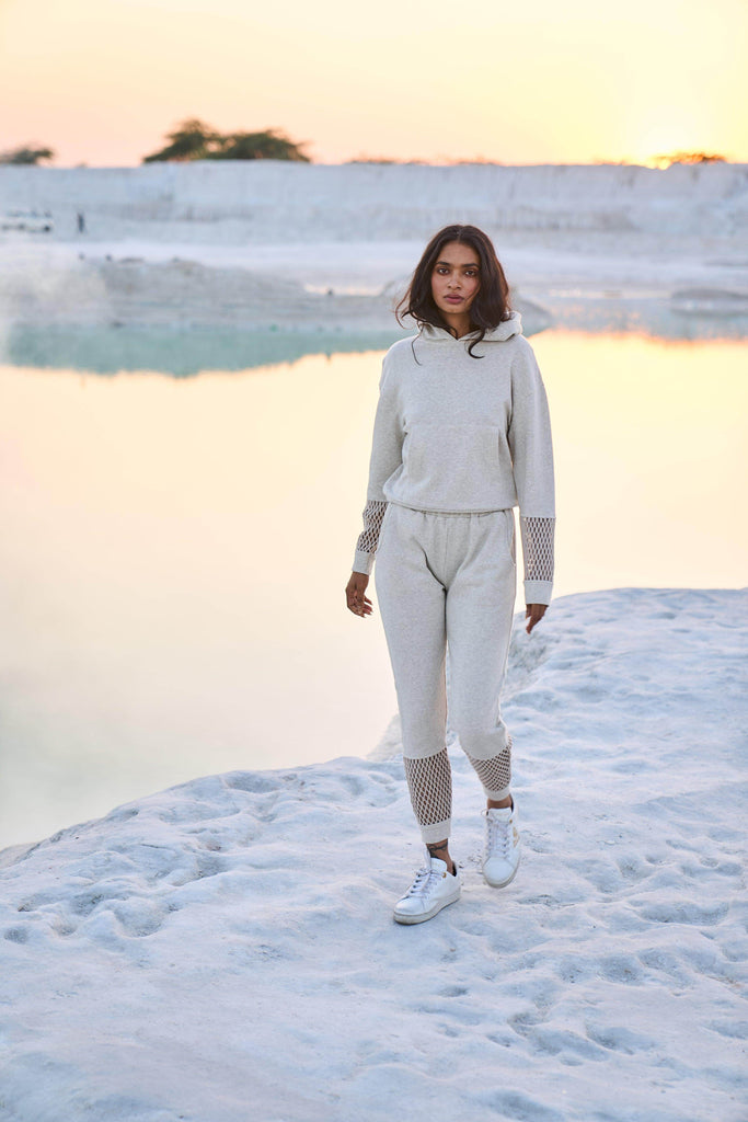 MESH CUFF JOGGER - dash and dot dash and dot