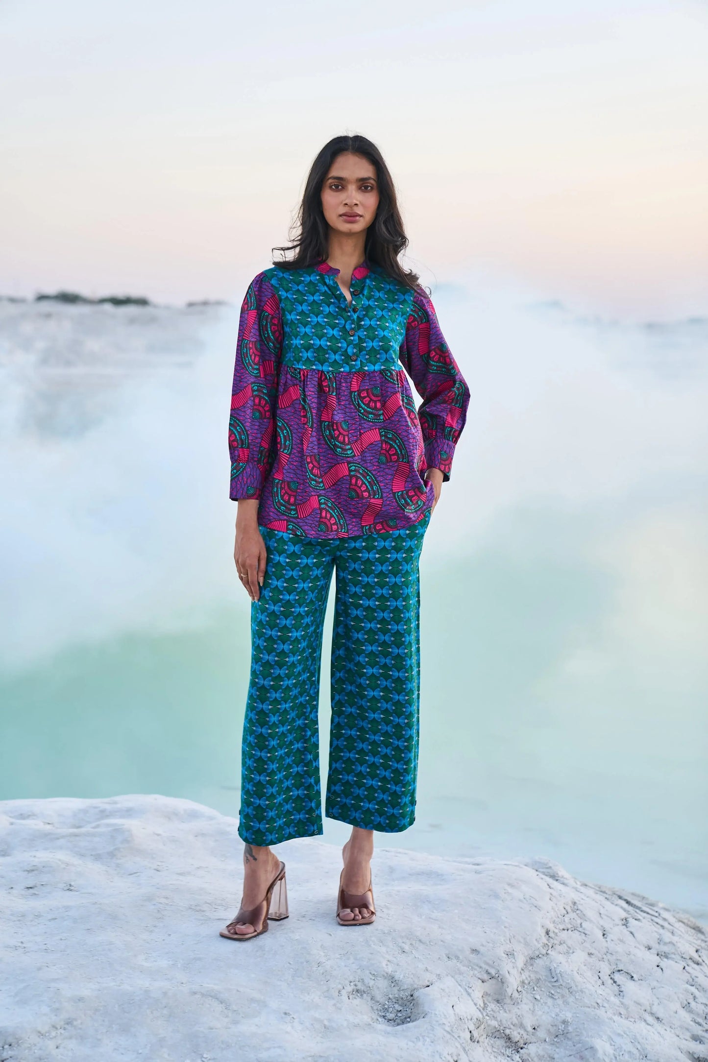 TOUB BLOCK TOP - dash and dot