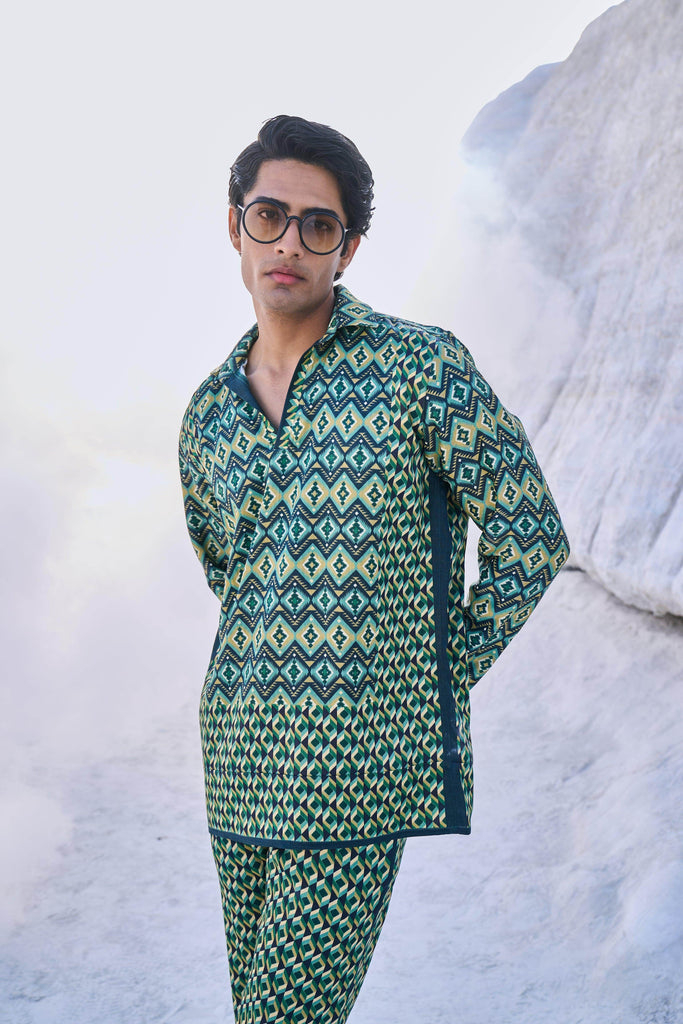 DECO POPOVER SHIRT - dash and dot dash and dot