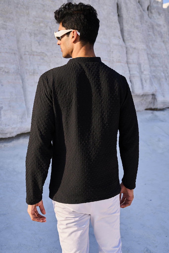 SHOULDER ZIP CRUSHED TEE - dash and dot dash and dot