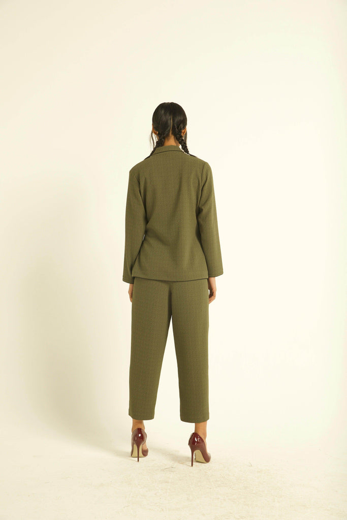 OLIVE GREEN SIDE TIE TOP - dash and dot dash and dot