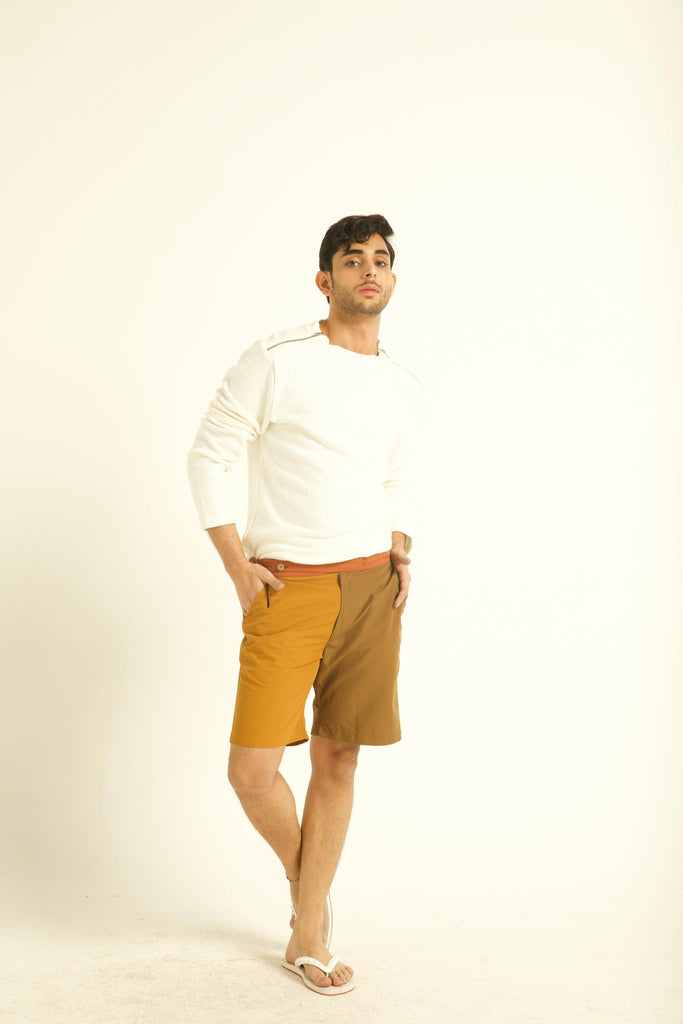 SHOULDER ZIP SWEAT - dash and dot dash and dot