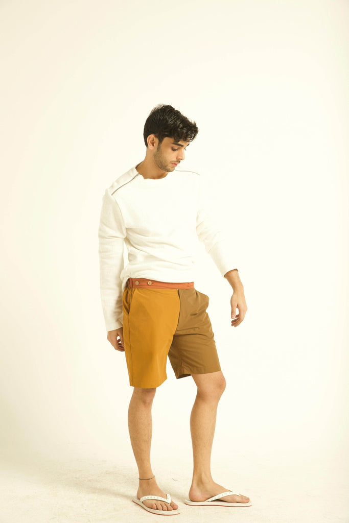 SHOULDER ZIP SWEAT - dash and dot dash and dot