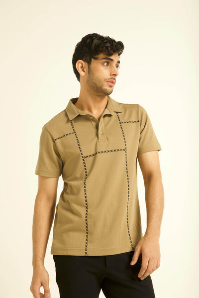 CROSS STITCH POLO - dash and dot