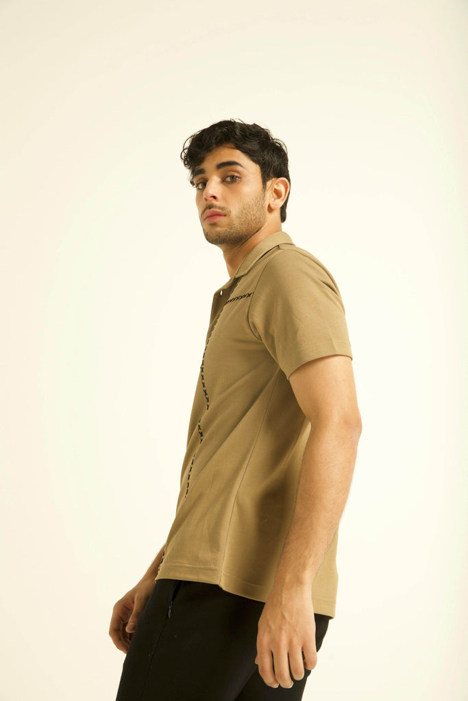 CROSS STITCH POLO - dash and dot dash and dot