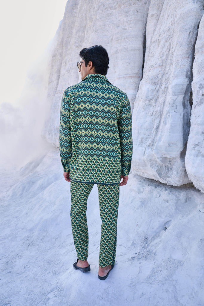 DECO POPOVER PANT - dash and dot dash and dot