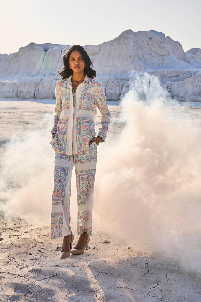 PASTEL SHAWL PRINT SHIRT - dash and dot dash and dot