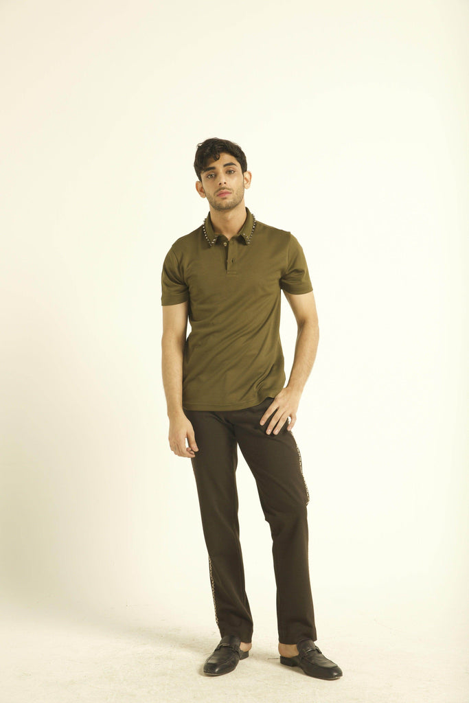 STUD POLO - dash and dot dash and dot