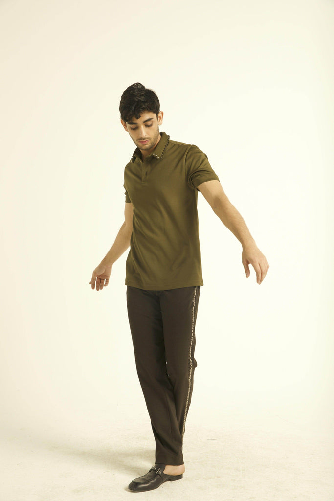 STUD POLO - dash and dot dash and dot