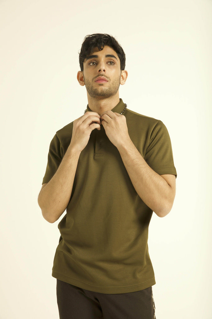 STUD POLO - dash and dot dash and dot