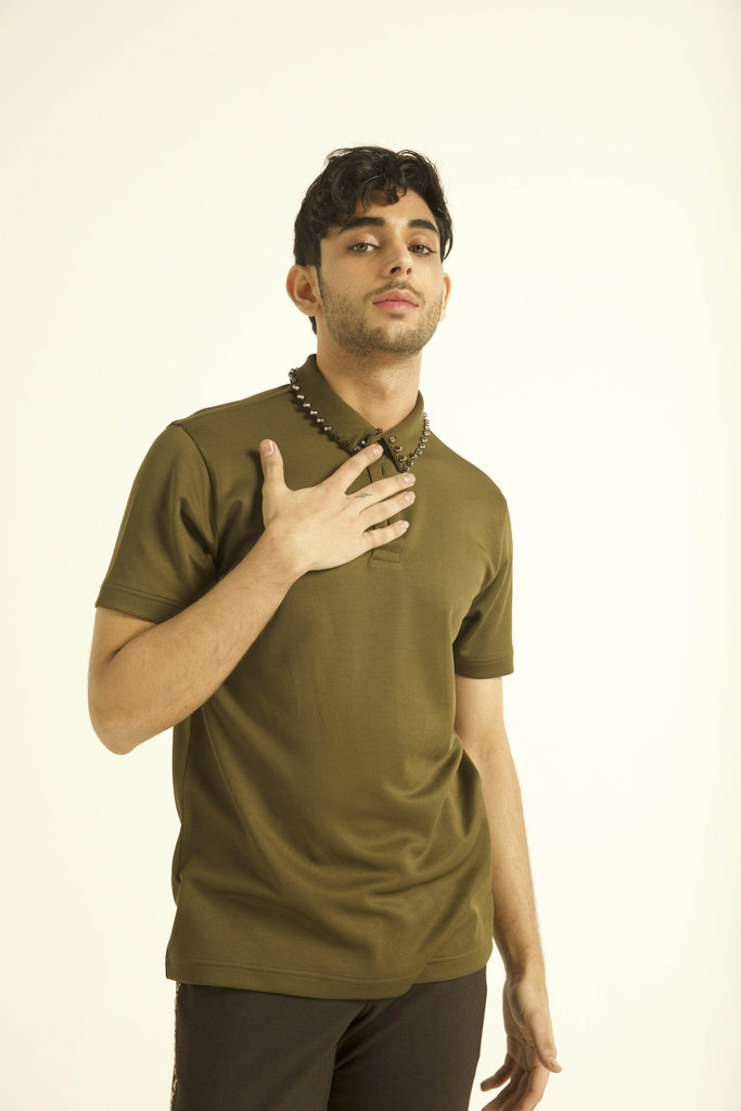 STUD POLO - dash and dot dash and dot