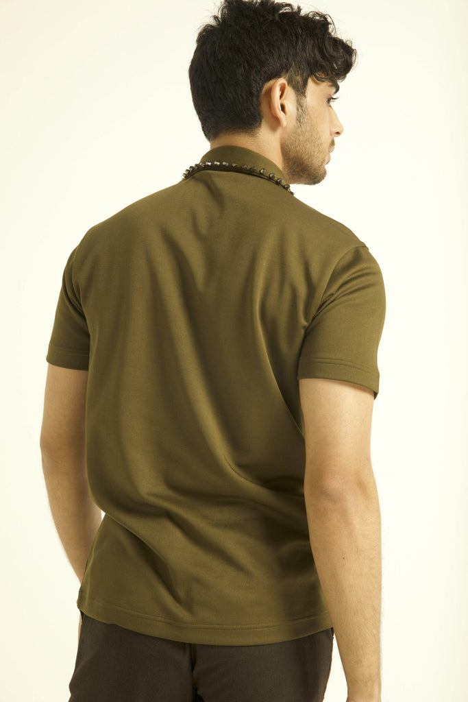 STUD POLO - dash and dot dash and dot