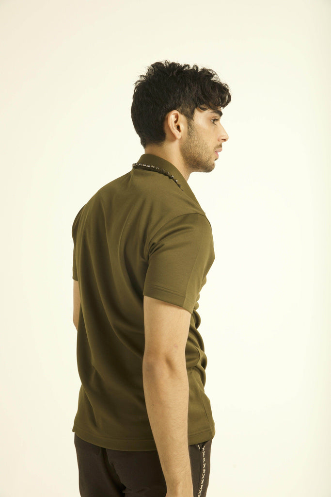 STUD POLO - dash and dot dash and dot