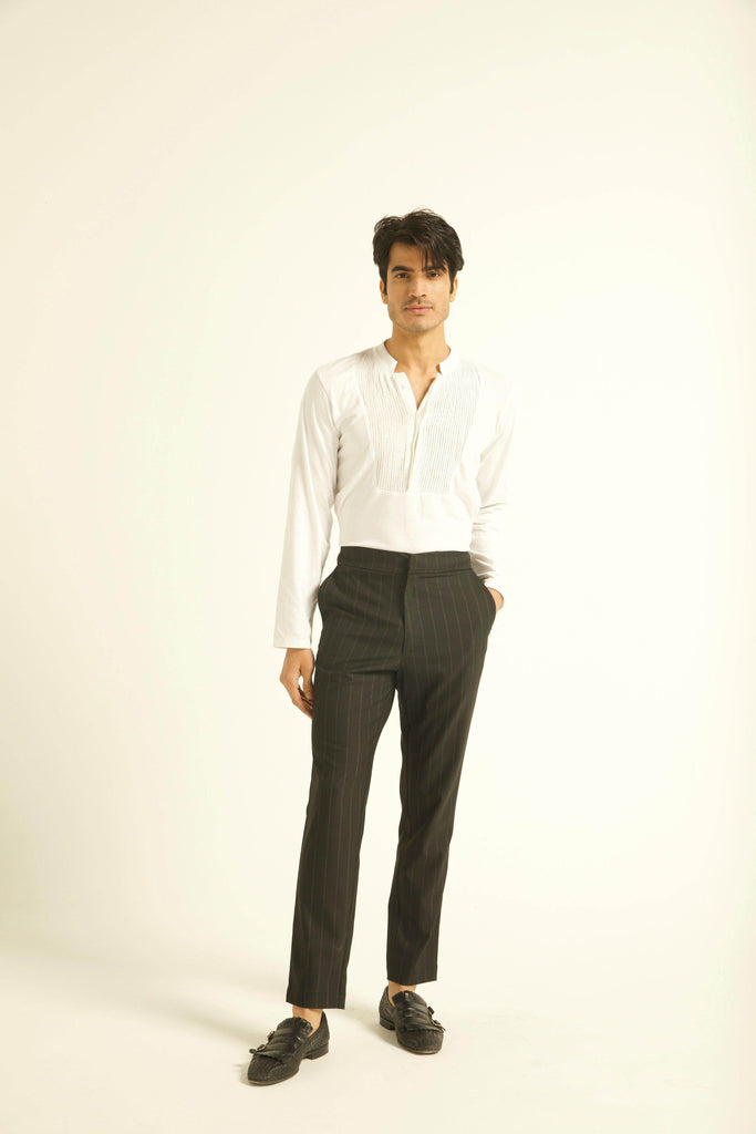 PINTUCK POLO - dash and dot dash and dot