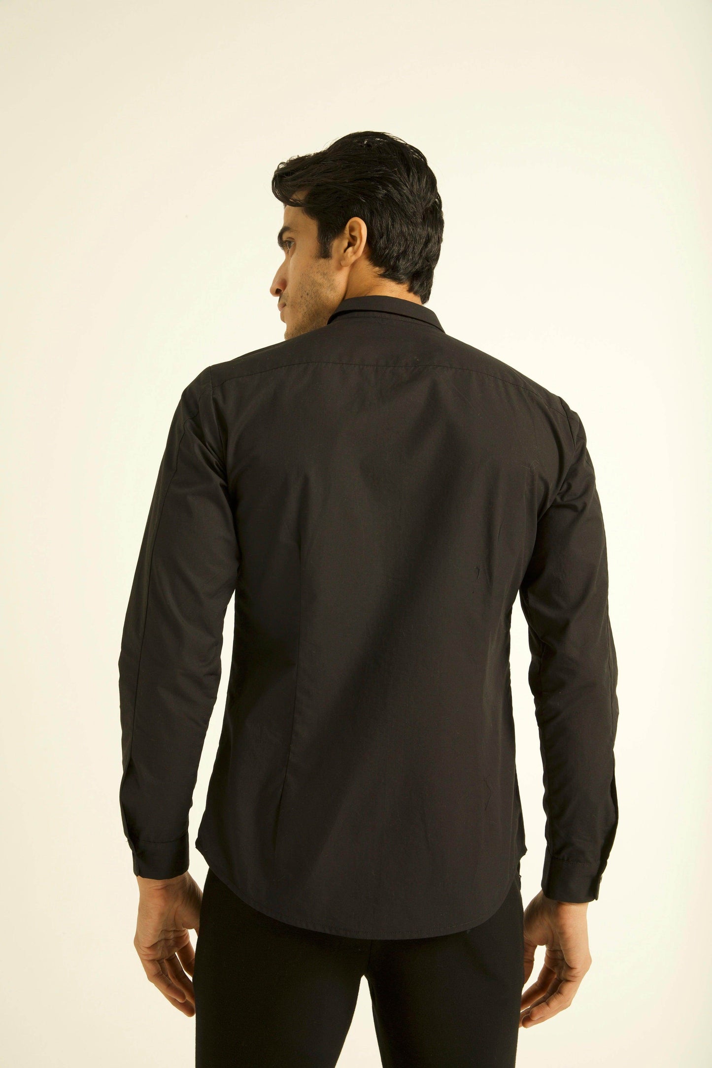 EMBROIDERED BIB SHIRT - dash and dot