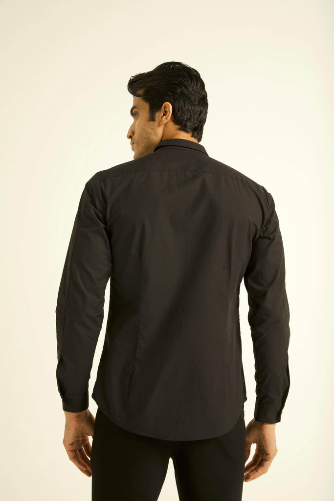 EMBROIDERED BIB SHIRT - dash and dot dash and dot