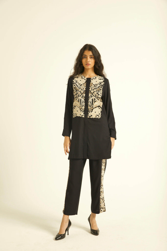 GARA STITCH TUXEDO PANT - dash and dot dash and dot