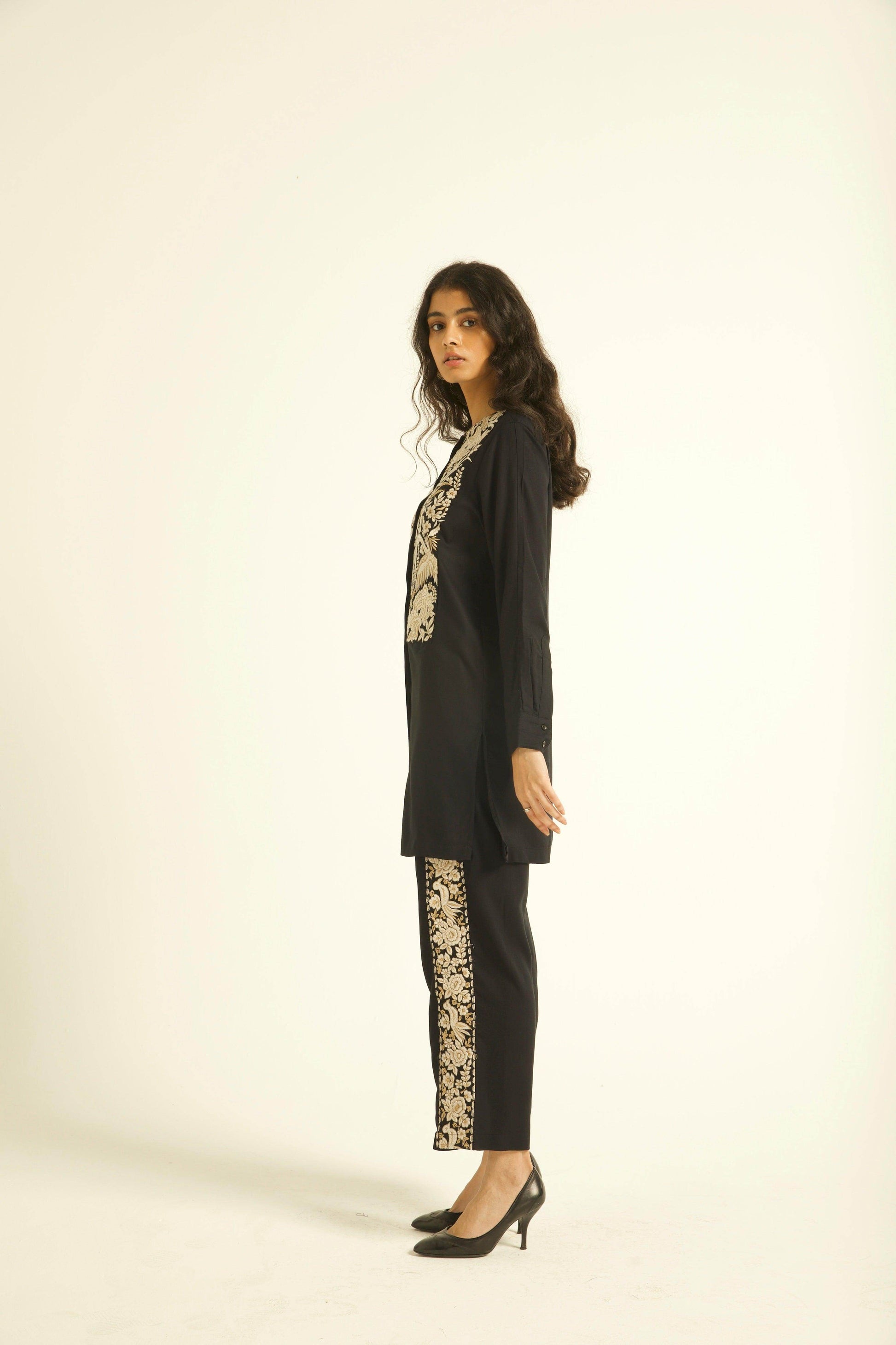 GARA STITCH TUXEDO PANT - dash and dot