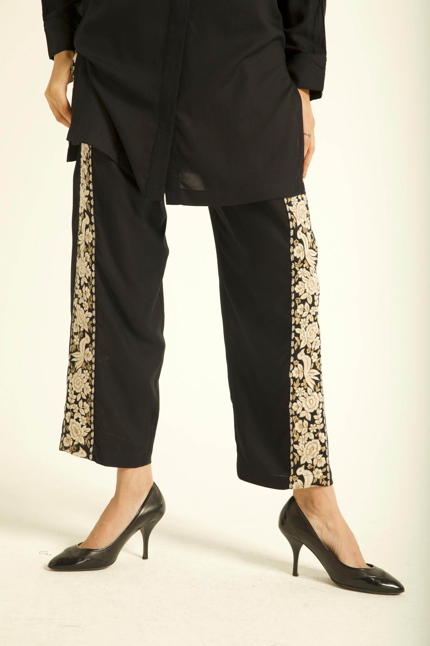 GARA STITCH TUXEDO PANT - dash and dot