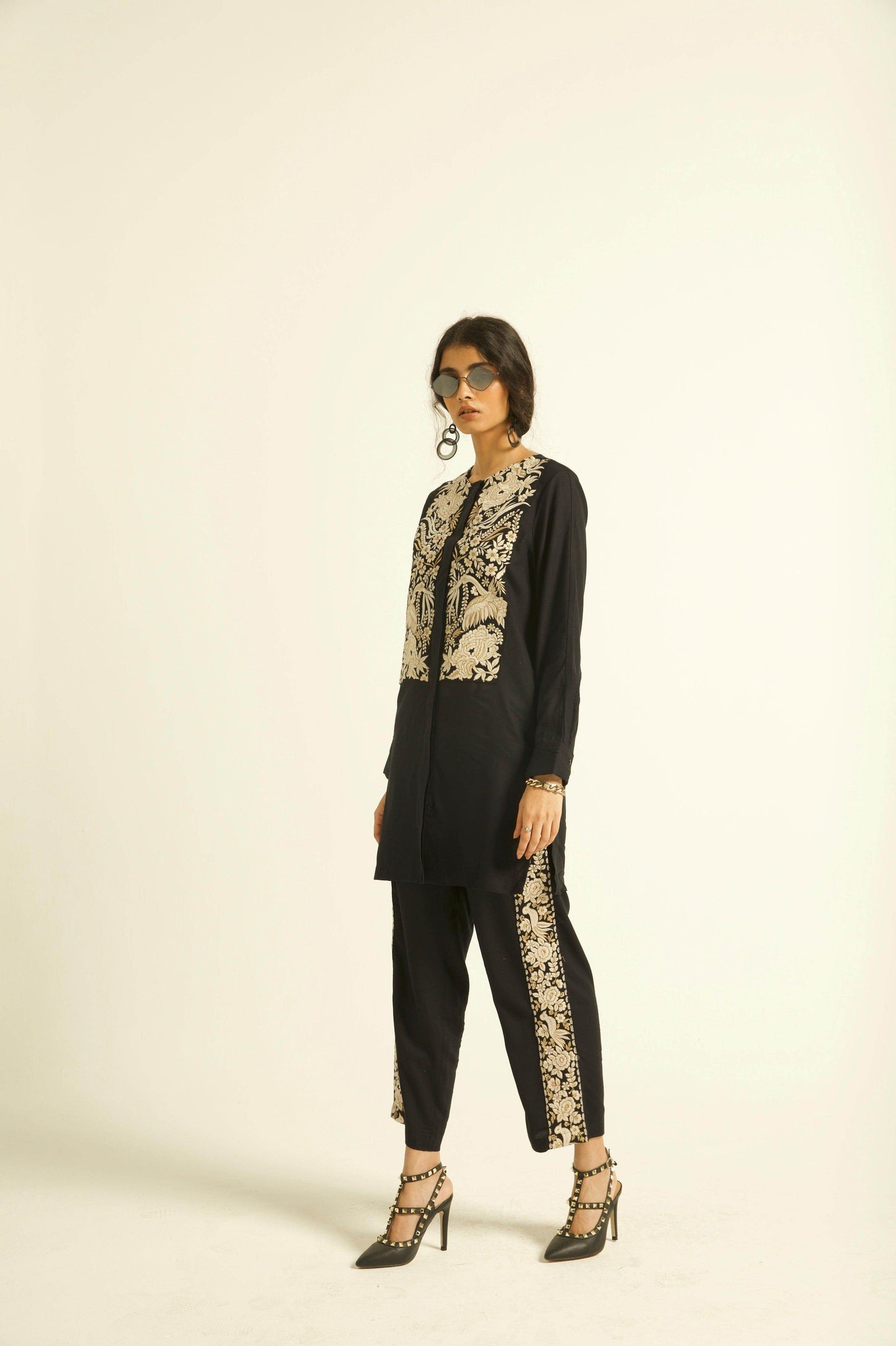 GARA STITCH TUXEDO PANT - dash and dot