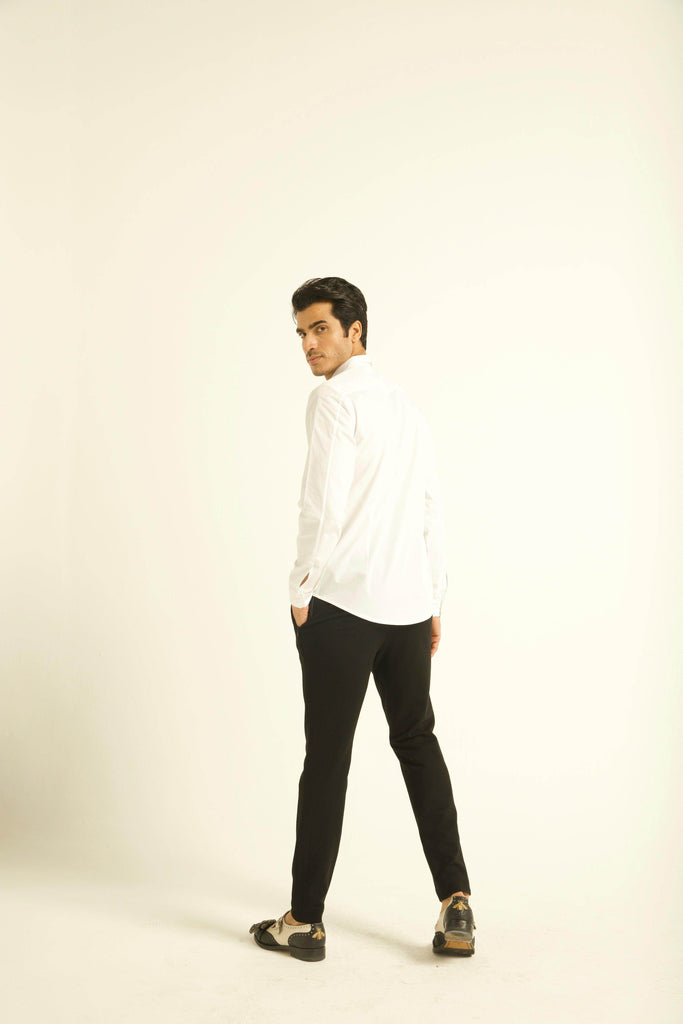 JACQUARD BIB SHIRT - dash and dot dash and dot