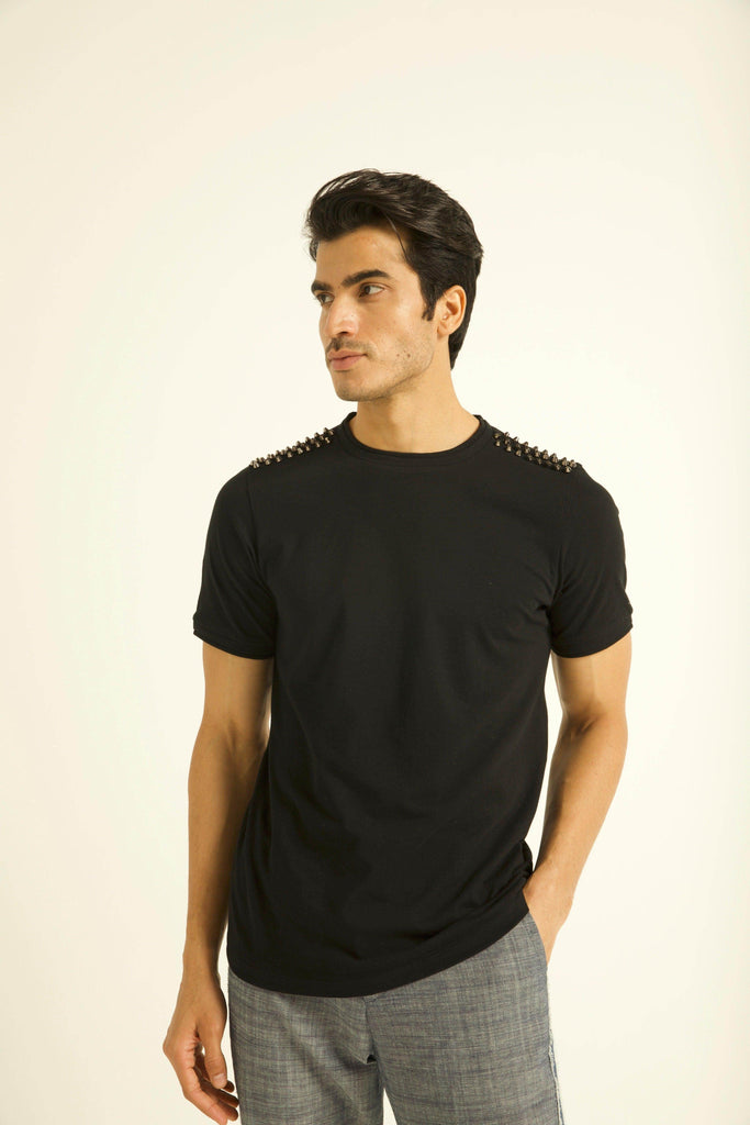 STUD TEE - dash and dot dash and dot