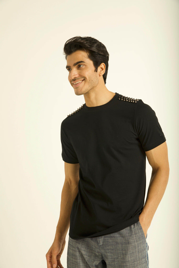 STUD TEE - dash and dot dash and dot