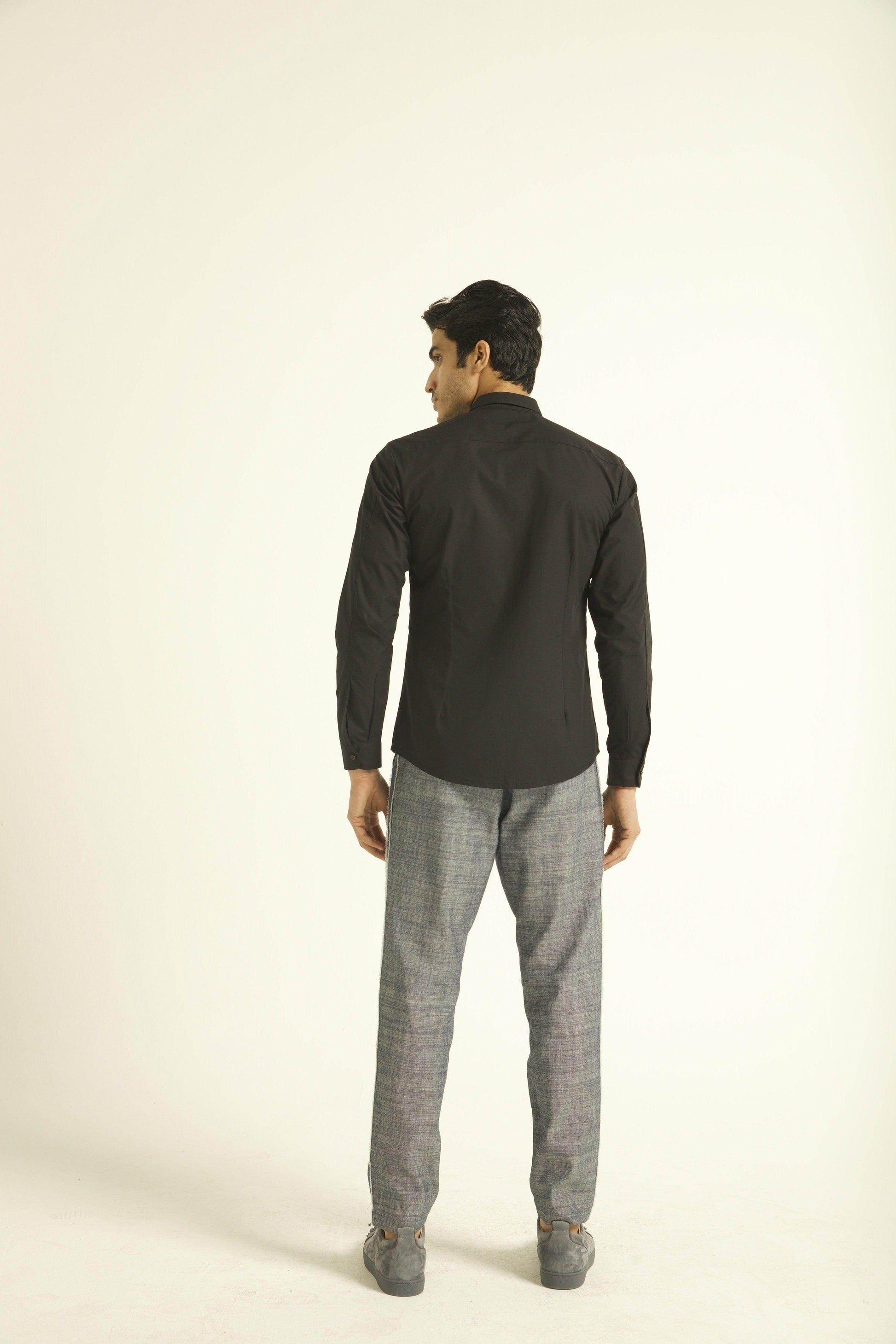 STUD COLLAR SHIRT - dash and dot