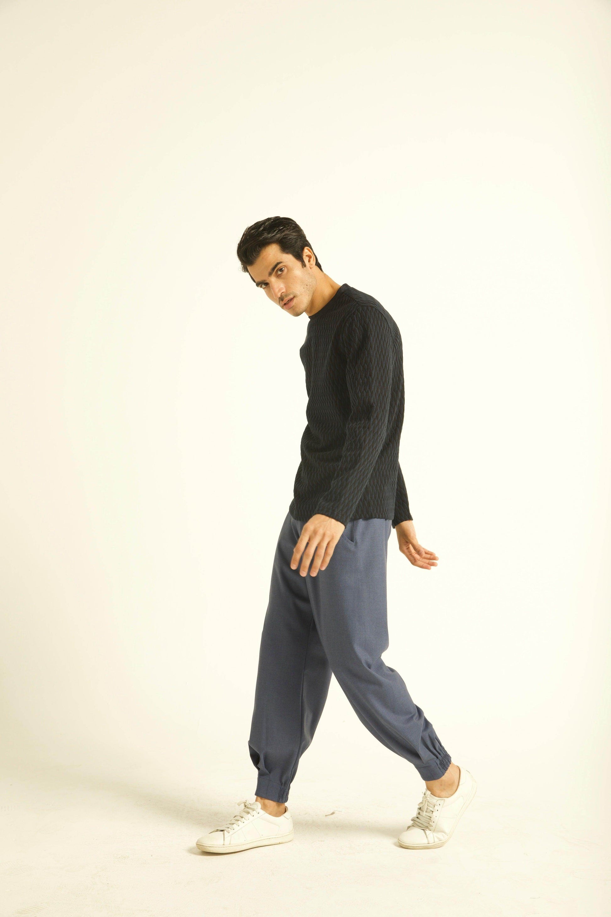 BOX PLEATED PANT - dash and dot