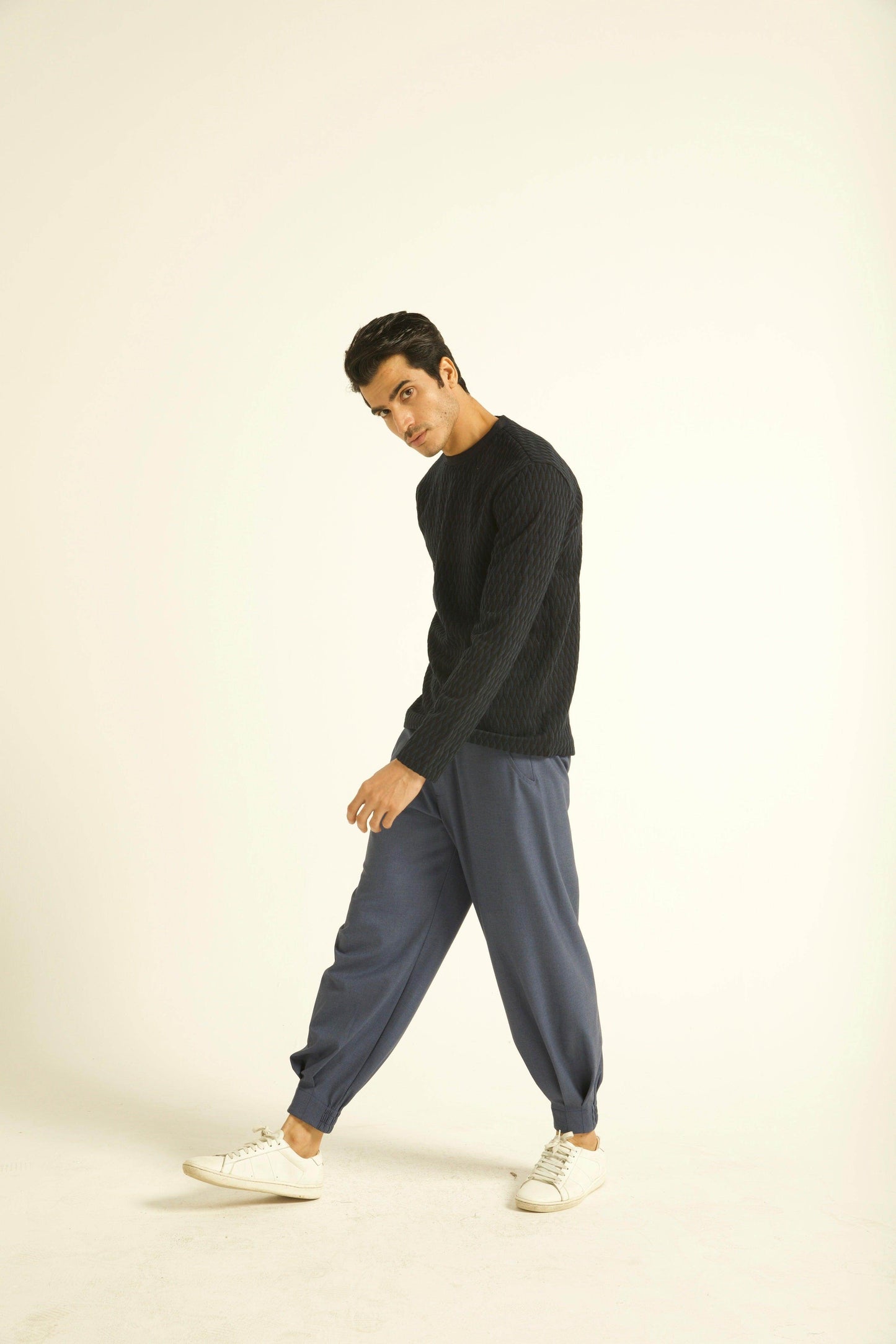 BOX PLEATED PANT - dash and dot