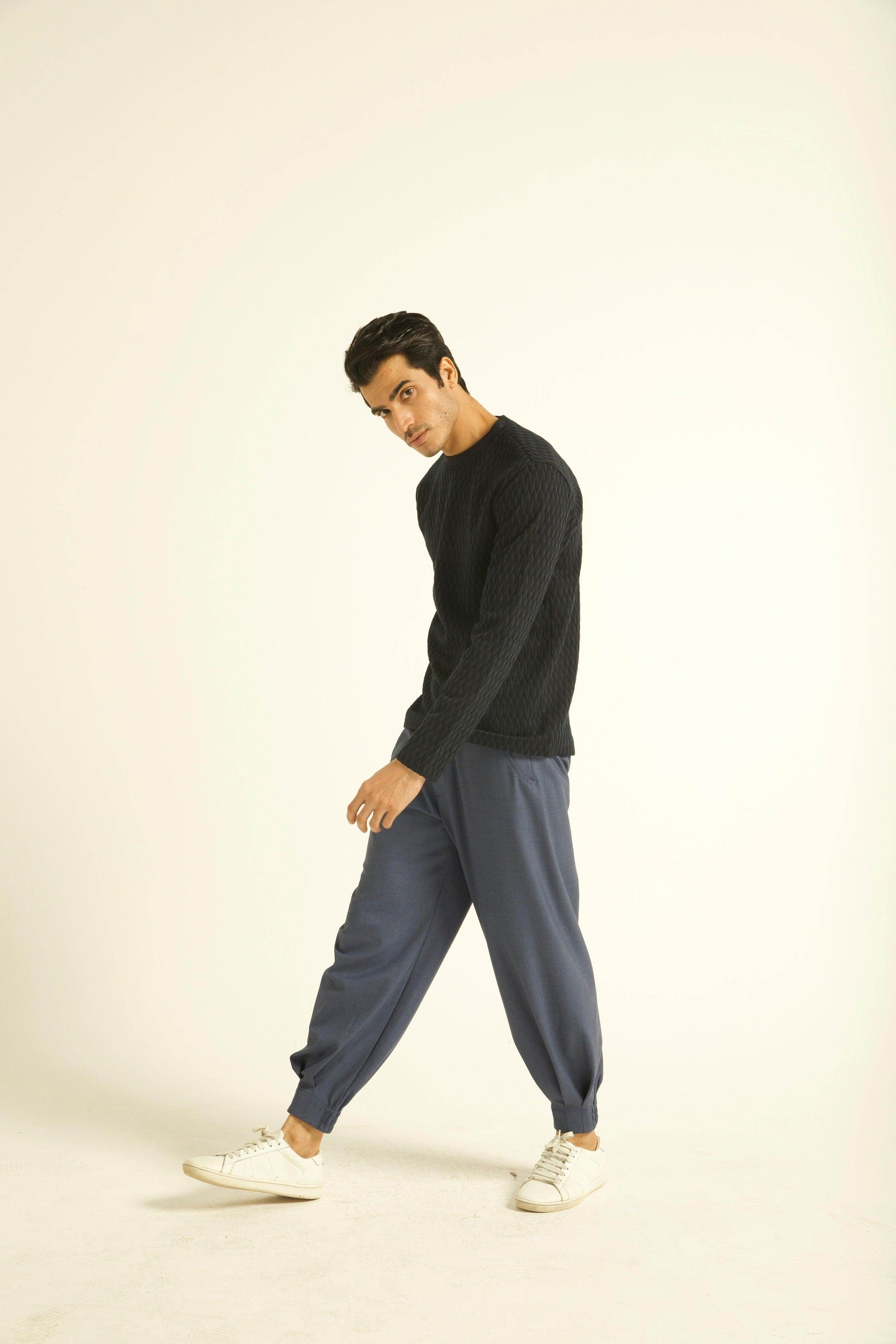 BOX PLEATED PANT - dash and dot