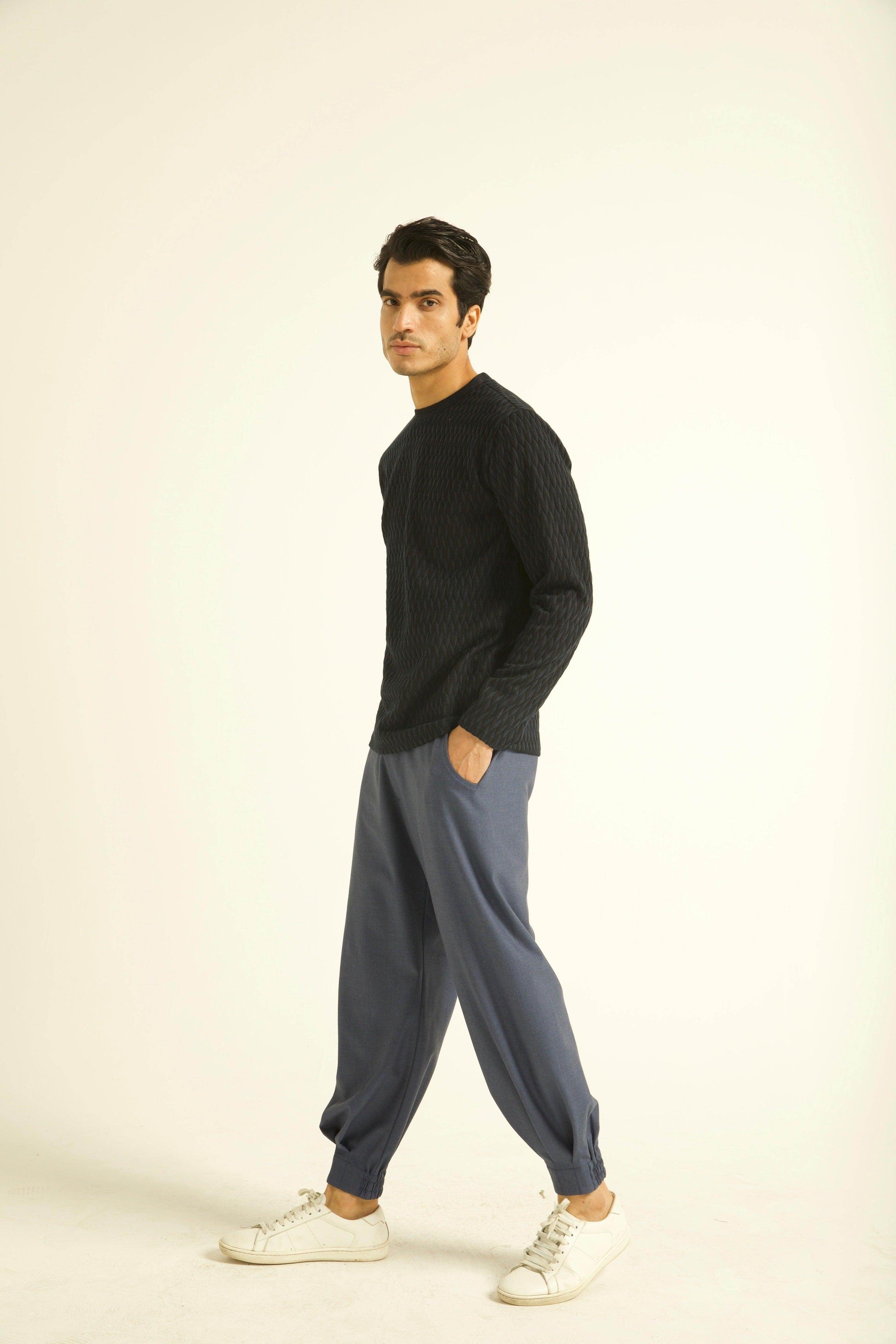 BOX PLEATED PANT - dash and dot