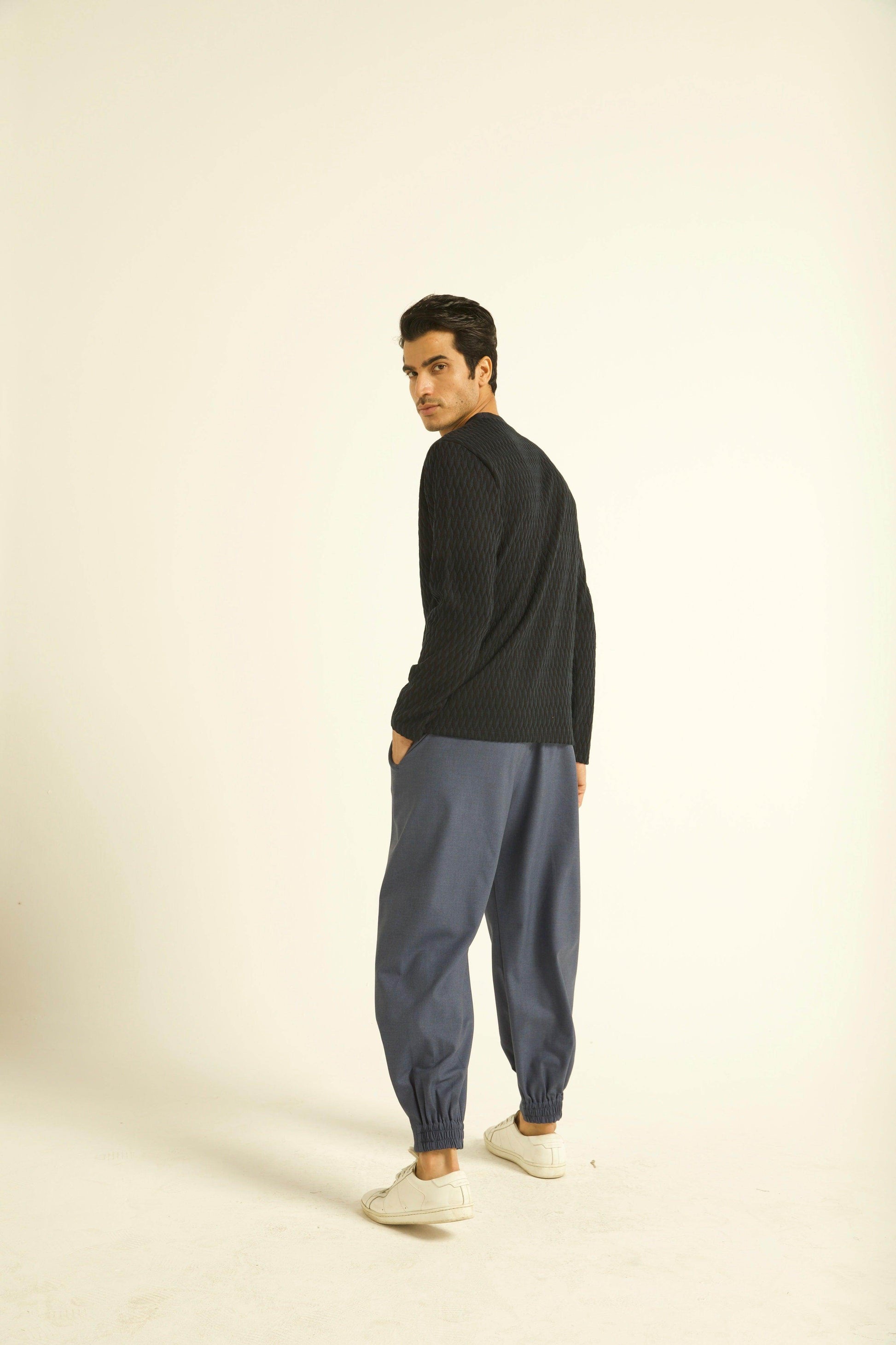 BOX PLEATED PANT - dash and dot