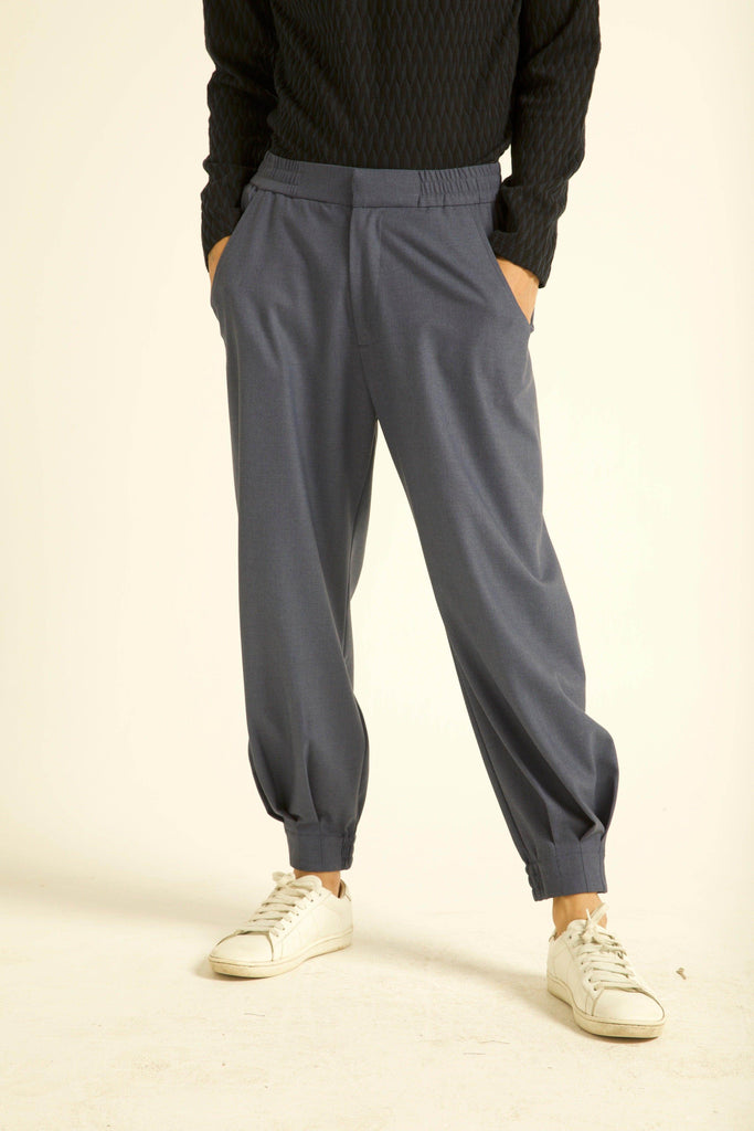 BOX PLEATED PANT - dash and dot dash and dot