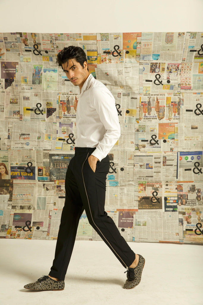 ZIP PANT - dash and dot dash and dot