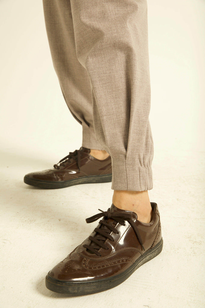 BOX PLEATED PANT - dash and dot dash and dot