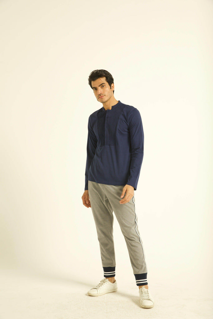 PINTUCK POLO - dash and dot dash and dot