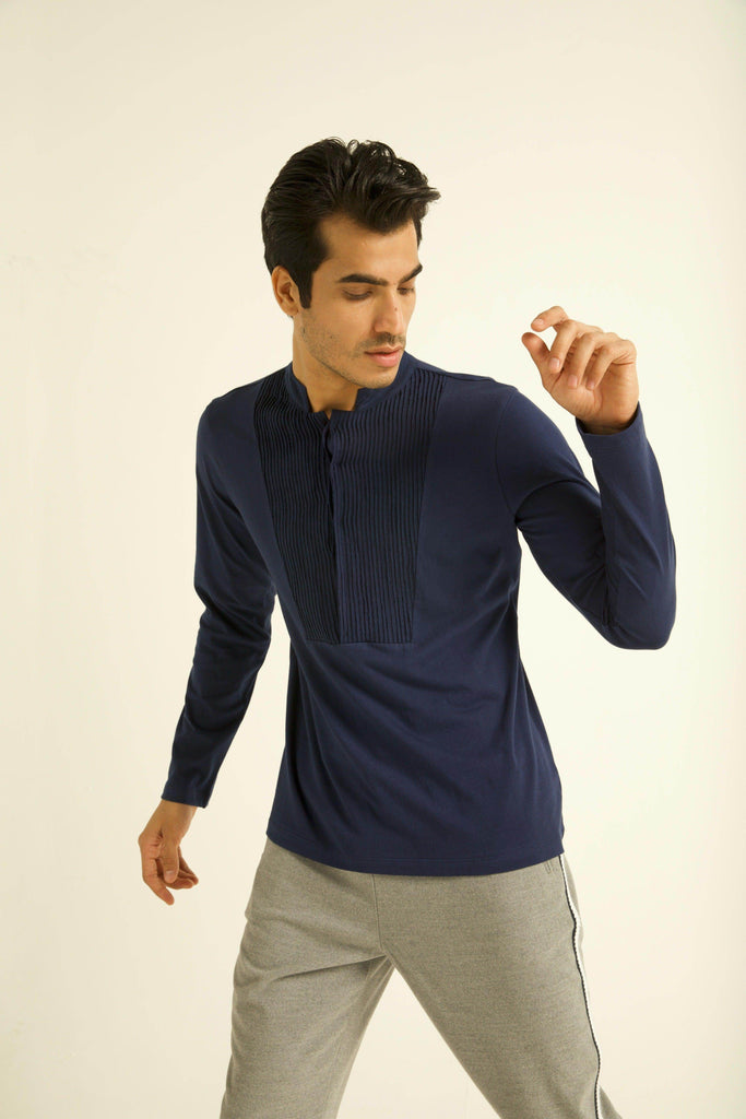 PINTUCK POLO - dash and dot dash and dot