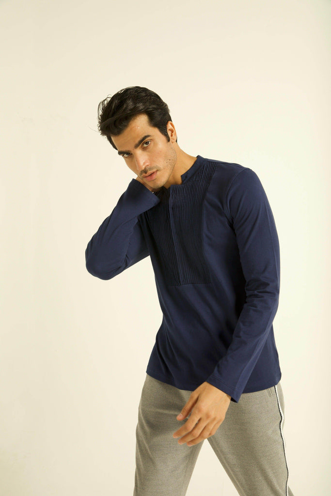 PINTUCK POLO - dash and dot dash and dot