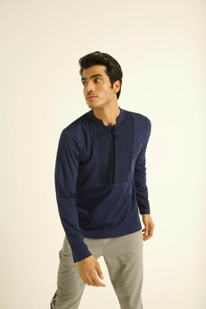 PINTUCK POLO - dash and dot dash and dot