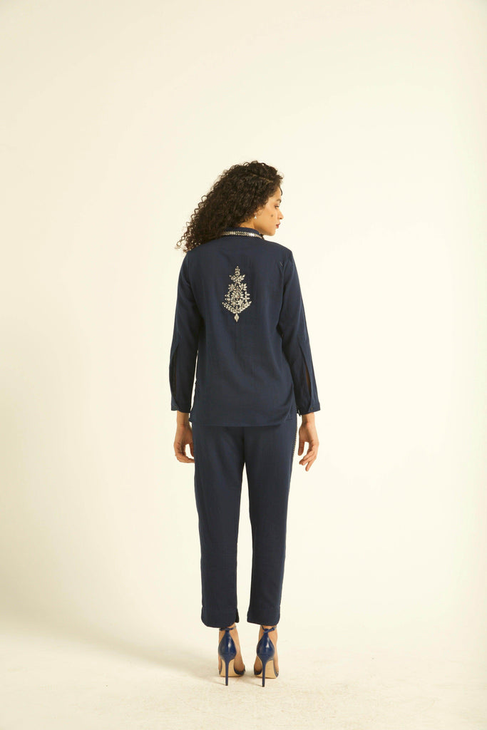 MIRROR EMBROIDERED PANT - dash and dot dash and dot