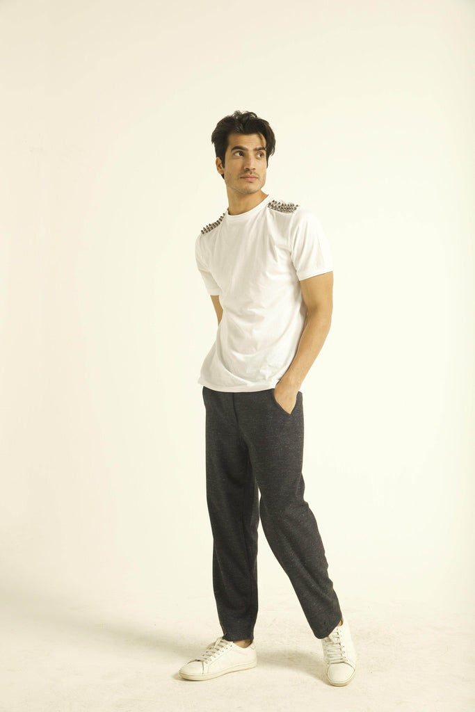 STUD TEE - dash and dot dash and dot