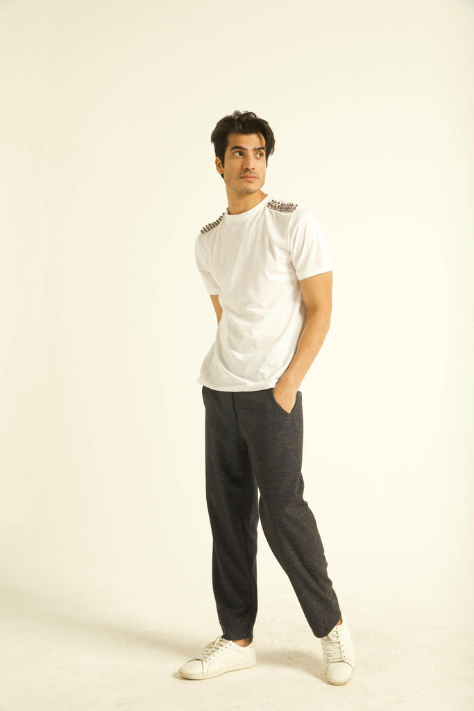 STUD TEE - dash and dot dash and dot