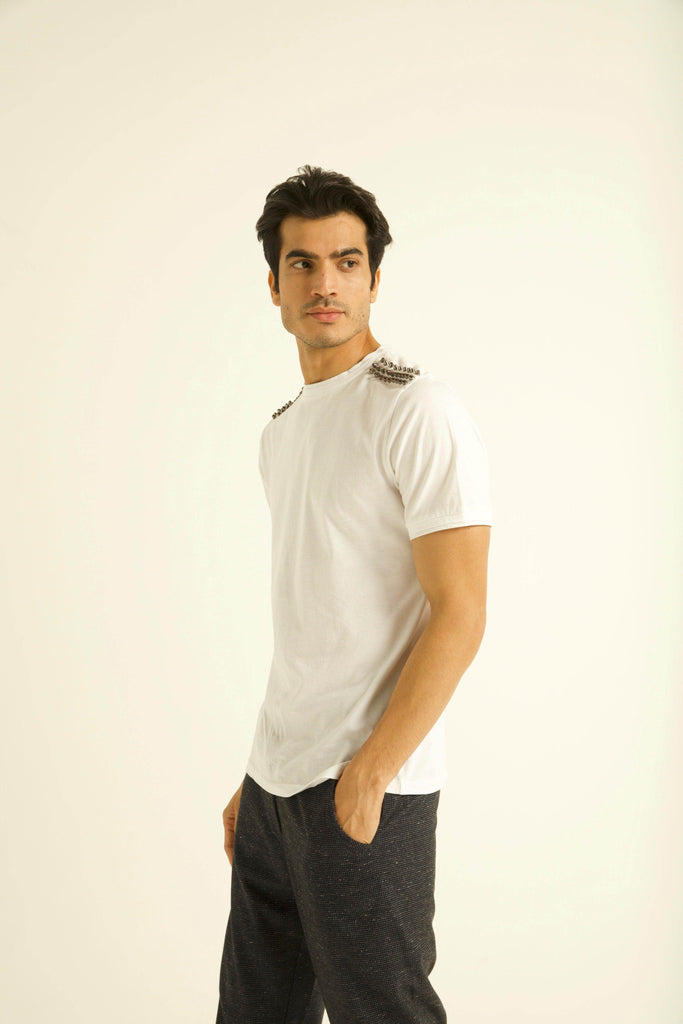 STUD TEE - dash and dot dash and dot