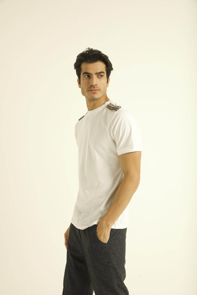 STUD TEE - dash and dot dash and dot