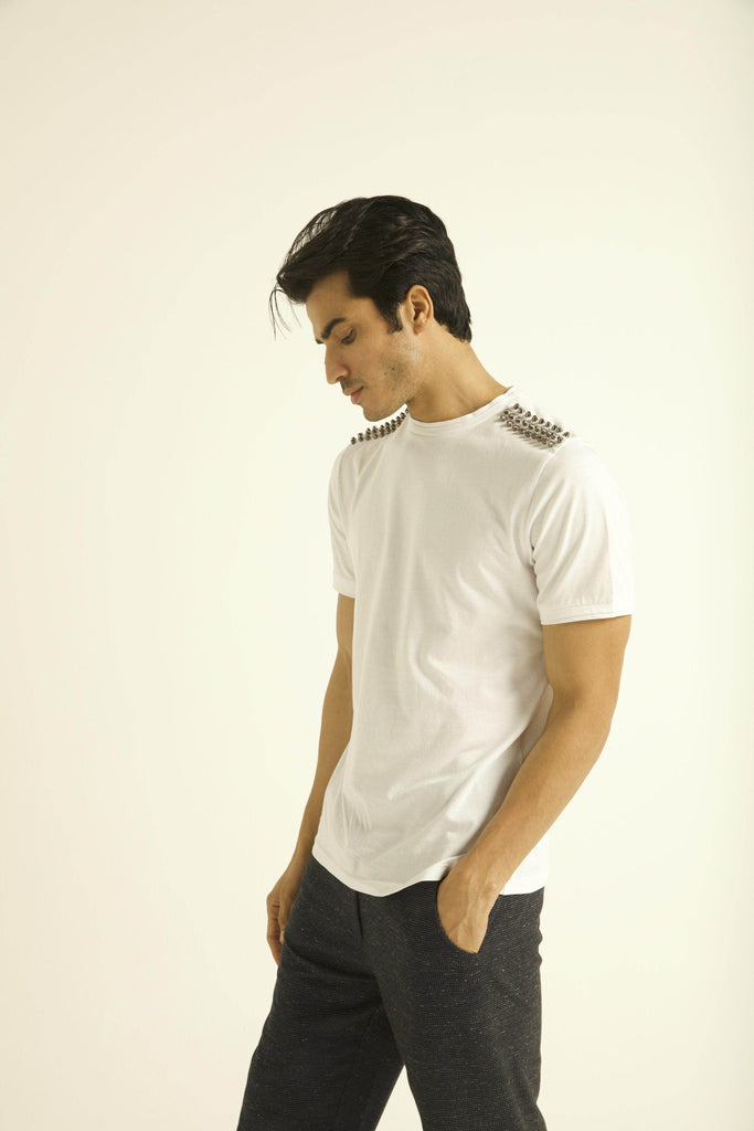 STUD TEE - dash and dot dash and dot