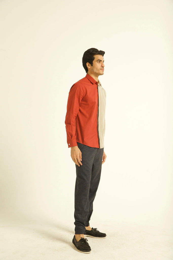 BUTTON CUFF TROUSER - dash and dot dash and dot