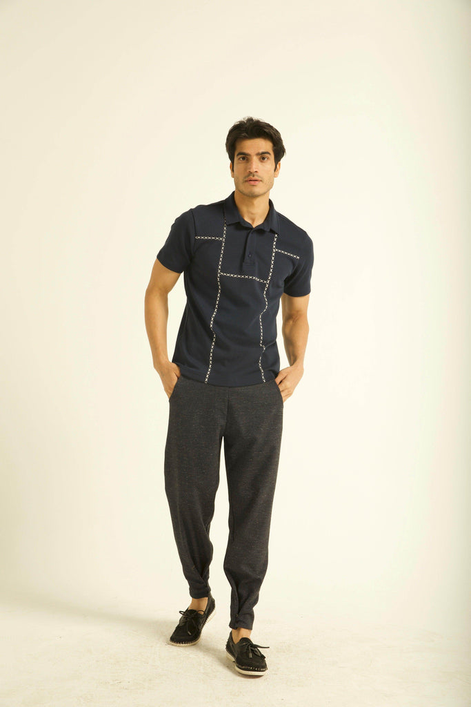 BUTTON CUFF TROUSER - dash and dot dash and dot